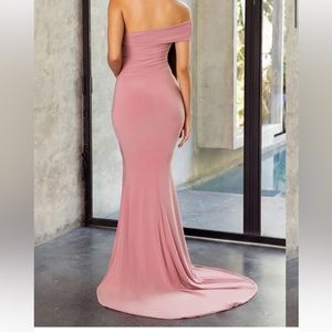Clubllondon pink ‘forever and always’ gown